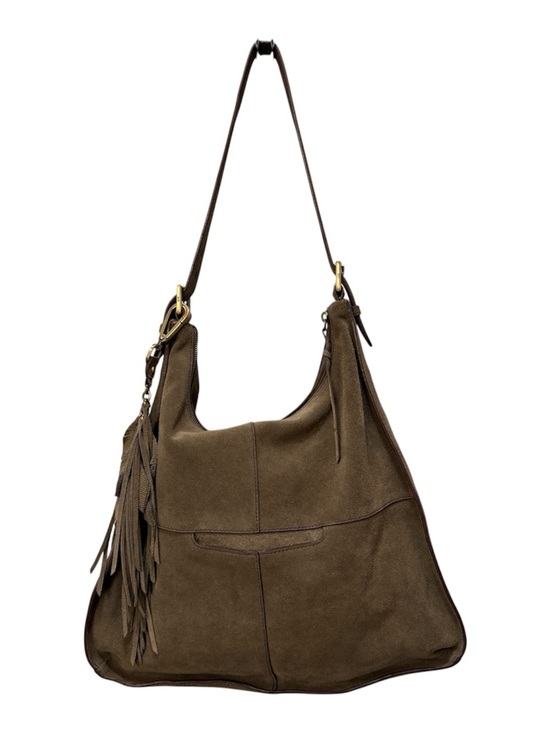 Topshop Marley small croc suede shoulder bag in green | ASOS Hobo Marley Shoulder Suede Bag Sage Green